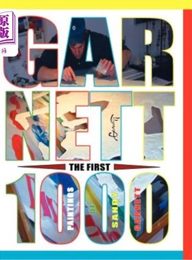 海外直订The First 1000 Paintings of Sandy Garnett 桑迪·加内特的前1000幅画