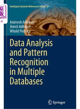 海外直订Data Analysis and Pattern Recognition in Multiple Databases 多数据库中的数据分析与模式识别