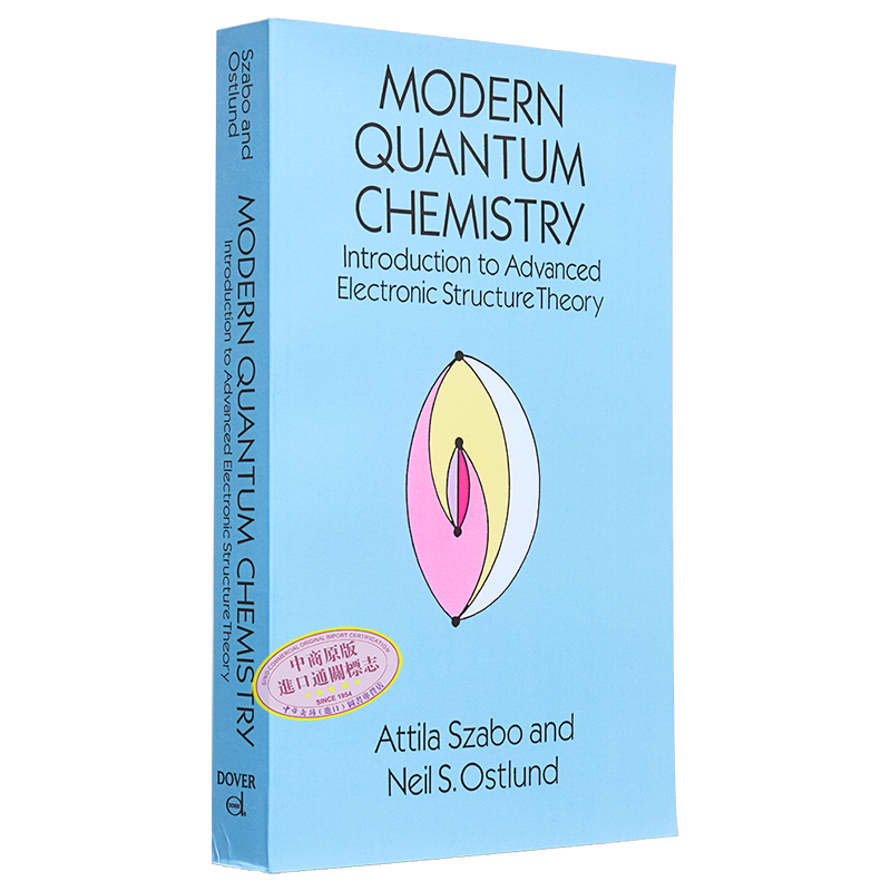 现代量子化学 高级电子结构理论简介 修订版 Modern Quantum Chemistry 英文原版 Attila Szabo【中商原版】