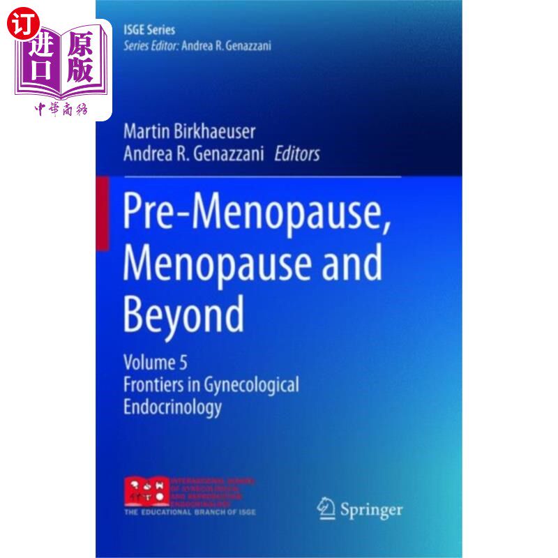 海外直订医药图书Pre-Menopause, Menopause and Beyond 绝经前期、绝经期及绝经后