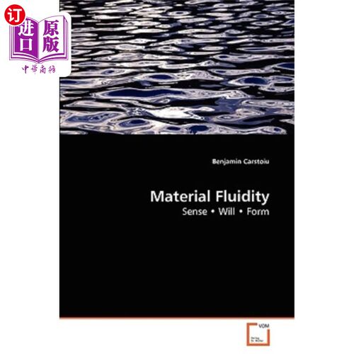 海外直订Material Fluidity 材料的流动性