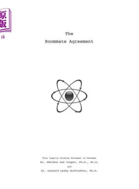 海外直订Sheldon's Roommate Agreement 谢尔顿的室友协议