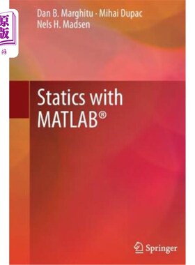 海外直订Statics with Matlab(r) 静力学与Matlab(右)