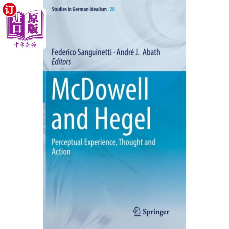 海外直订McDowell and Hegel 麦克道尔和黑格尔