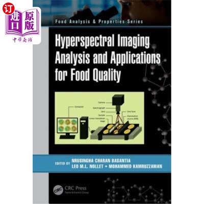 海外直订Hyperspectral Imaging Analysis and Applications for Food Quality 食品质量的高光谱成像分析及应用
