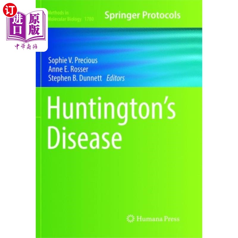 海外直订医药图书Huntington’s Disease 亨廷顿氏舞蹈症