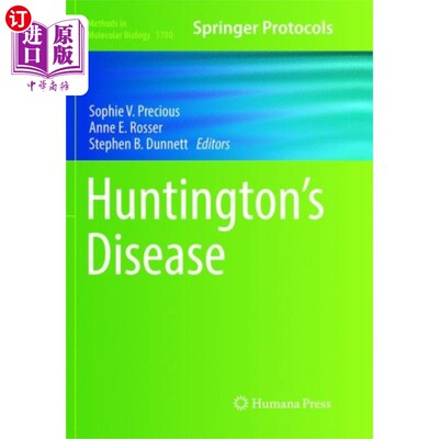 海外直订医药图书Huntington’s Disease 亨廷顿氏舞蹈症