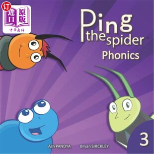 Ping 海外直订Ping 第3册 Book Spider Phonics the