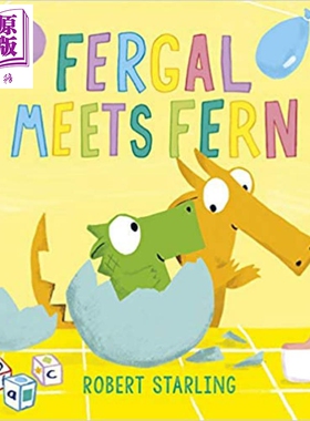 现货 Fergal Meets Fern 弗格尔与妹妹弗恩 英文原版进口儿童少儿亲子绘本2-5岁【中商原版】