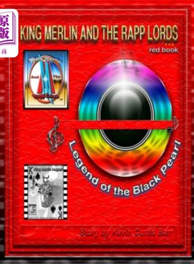 海外直订KING MERLIN AND THE RAPP LORDS ... red book Legend Of The Black Pearl 梅林国王和饶舌歌手们…红皮书黑珍珠传