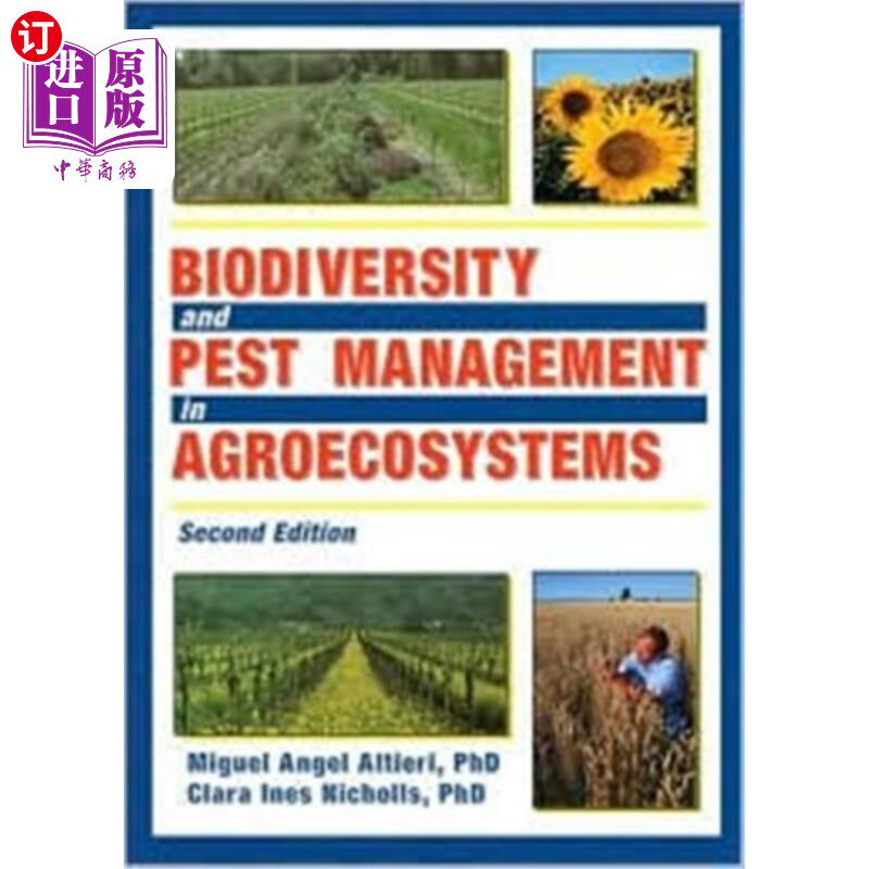 海外直订Biodiversity and Pest Management in Agroecosyste... 农业生态系统中的生物多样性和病虫害管理