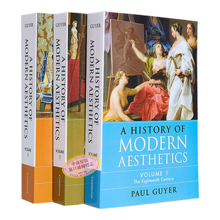 剑桥现代美学史 三卷合集 英文原版 A History of Modern Aesthetics【中商原版】
