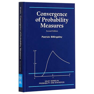 现货 Convergence of Probability Measures 英文原版 概率测度的收敛 第2版 别林斯里 Patrick Billingsley【中商原版】