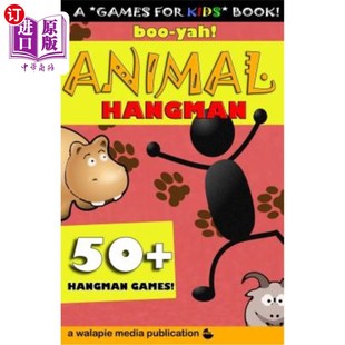 嘘 海外直订Boo Hangman Animal 动物刽子手 Yah