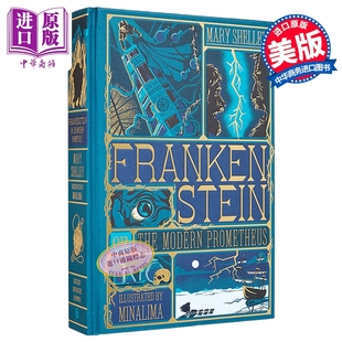 弗兰肯斯坦 MinaLima版 Frankenstein MinaLima Edition 英文原版 Mary Shelley 哥特式恐怖故事【中商原版】