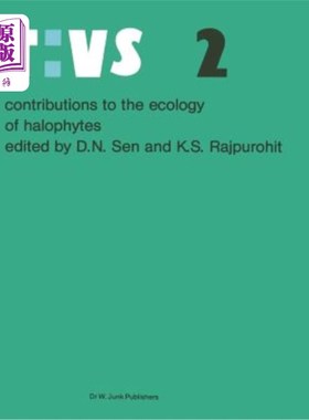 海外直订Contributions to the Ecology of Halophytes 盐生植物生态学的贡献