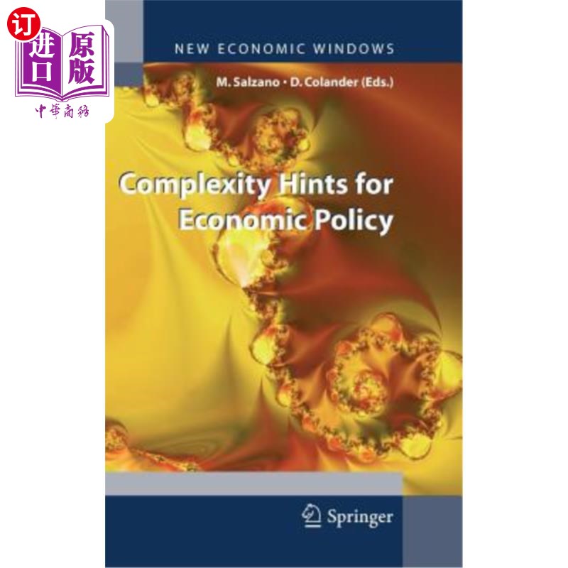 海外直订Complexity Hints for Economic Policy 经济政策的复杂性暗示