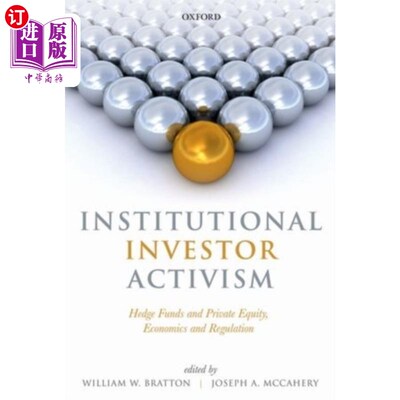 海外直订Institutional Investor Activism 机构投资者激进主义