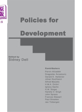 海外直订Policies for Development: Essays in Honour of Gamani Corea 发展政策:纪念加玛尼韩国的文章