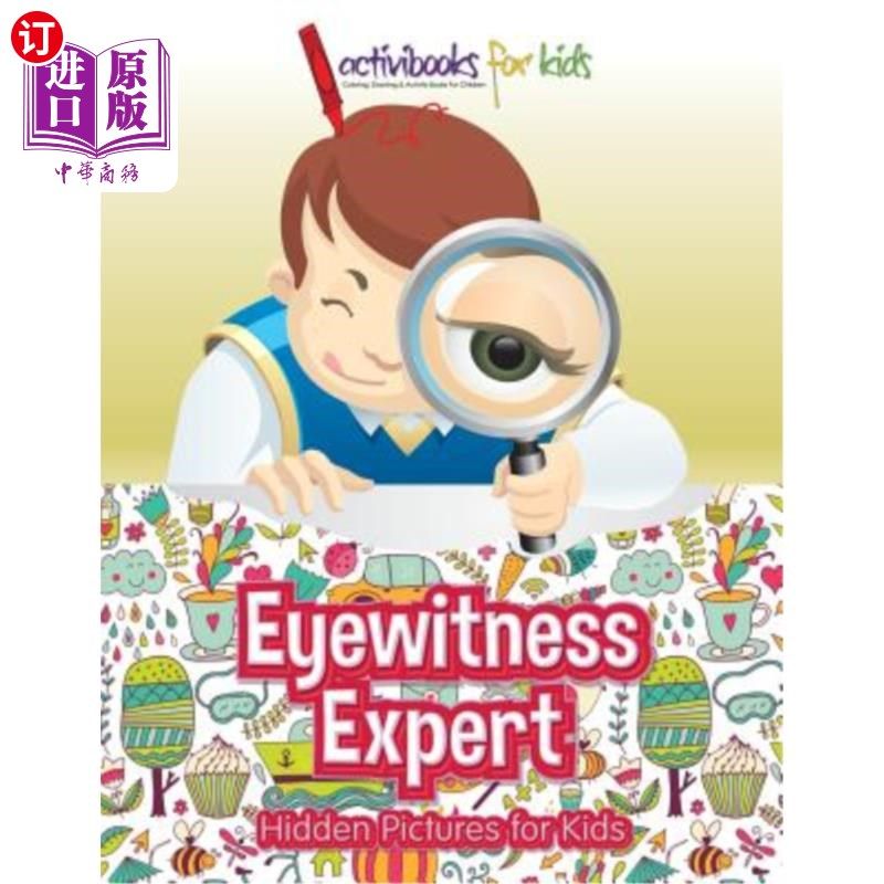 海外直订Eyewitness Expert: Hidden Pictures for Kids 目击证人专家：儿童隐藏图片