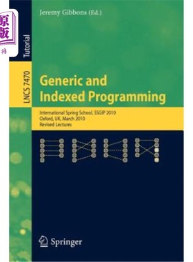海外直订Generic and Indexed Programming 泛型和索引编程