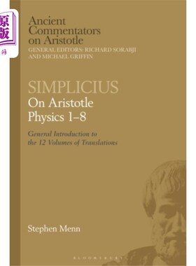 海外直订Simplicius: On Aristotle Physics 1-8 辛普利修斯:论亚里士多德，物理学1-8