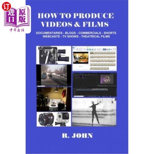 Films Produce 如何制作视频和电影 Videos 海外直订How