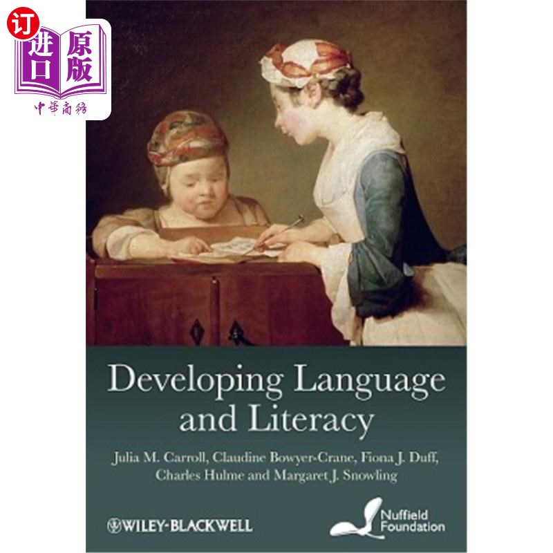海外直订Developing Language and Literacy 发展语言和识字能力
