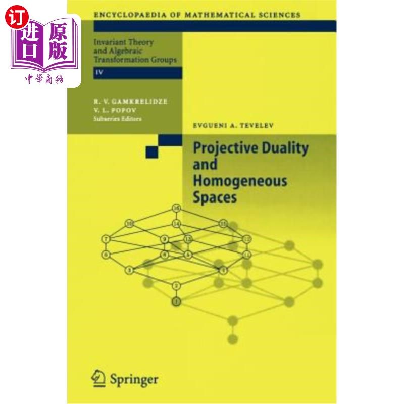 海外直订Projective Duality and Homogeneous Spaces 射影对偶与齐次空间