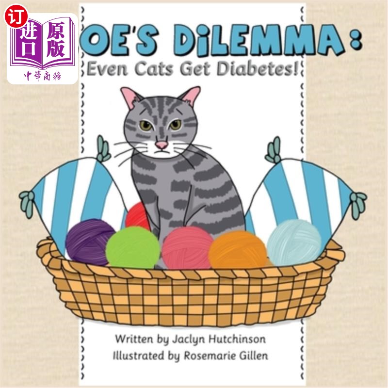 海外直订Zoe's Dilemma: Even Cats Get Diabetes! 佐伊的困境：连猫都会得糖尿病！