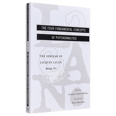 【中商原版】心理学的四个基本概念 英文原版 The Seminar of Jacques Lacan