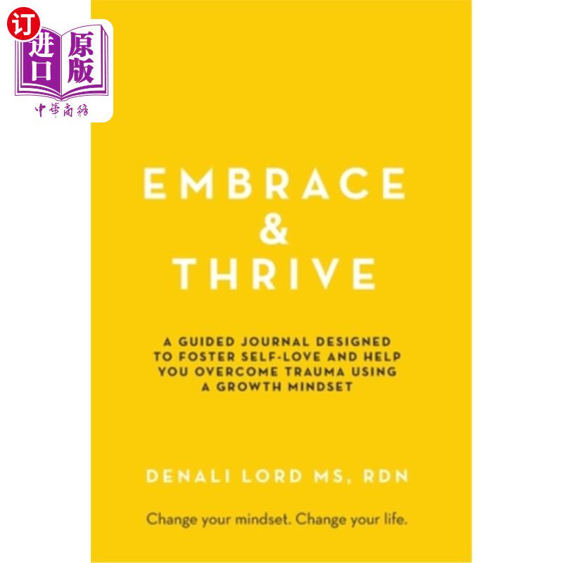 海外直订医药图书Embrace & Thrive: A Guided Self-Care Journal 拥抱与成长：一本自我护理指南