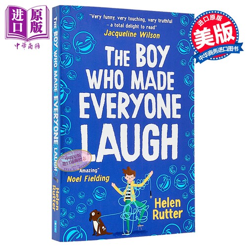 让所有人笑的男孩 科斯塔图书奖 英文原版 The Boy Who Made Everyone Laugh Helen Rutter 国际流行小说 搞笑故事【中商原版