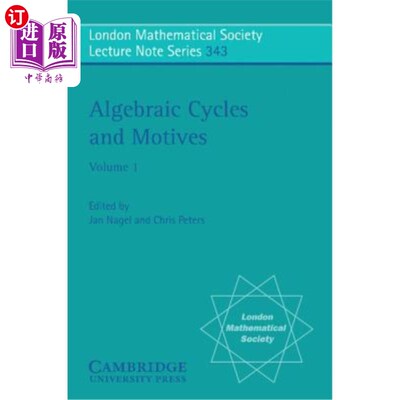 海外直订Algebraic Cycles and Motives: Volume 1 代数循环和动机，卷1