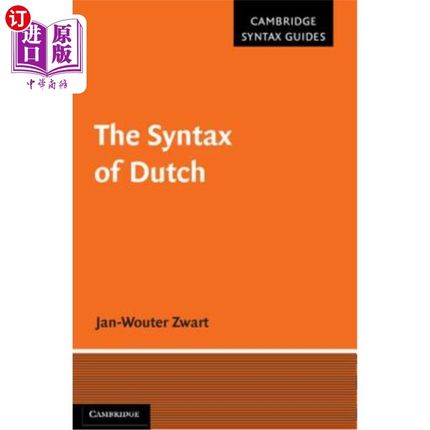 海外直订The Syntax of Dutch 荷兰语的语法