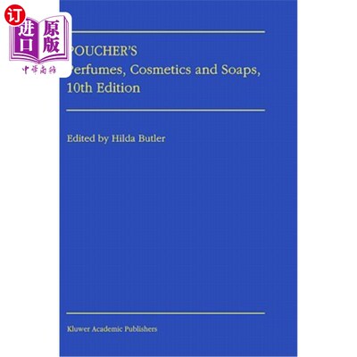 海外直订医药图书Poucher's Perfumes, Cosmetics and Soaps 采购产品香水，化妆品和肥皂