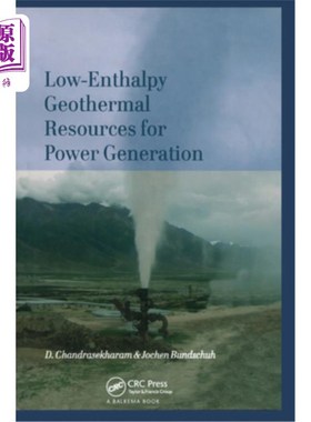 海外直订Low-Enthalpy Geothermal Resources for Power Generation 低焓地热发电资源