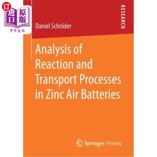 海外直訂Analysis 反應(yīng)和輸運過程分析 鋅 Processes and 空氣電池 Zinc Reaction Air Batteries Transport