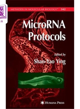 海外直订MicroRNA Protocols MicroRNA协议