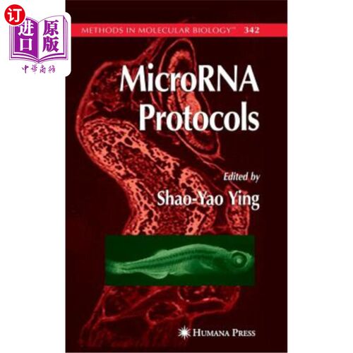 海外直订MicroRNA Protocols MicroRNA协议