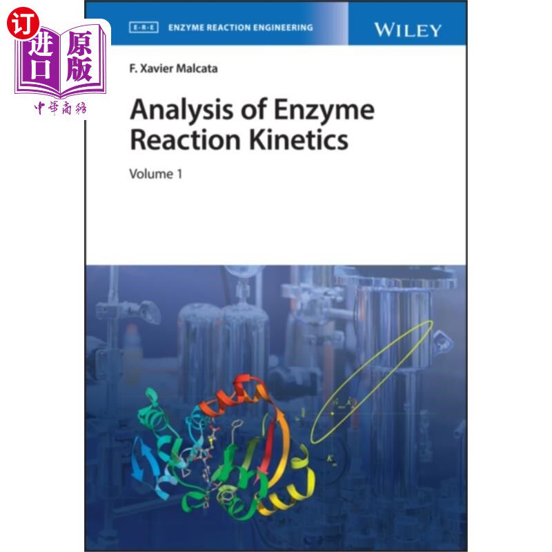 海外直订Analysis of Enzyme Reaction Kinetics, 2 Volume S... 酶反应动力学分析2V集