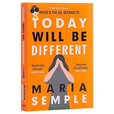预售 【中商原版】今日会不同以往 英文原版 Today Will Be Different 玛丽亚塞坦普尔 Maria Semple 女性小说