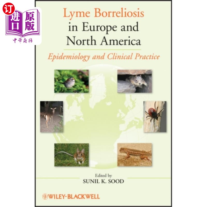 海外直订Lyme Borreliosis in Europe and North America 欧洲和北美莱姆病