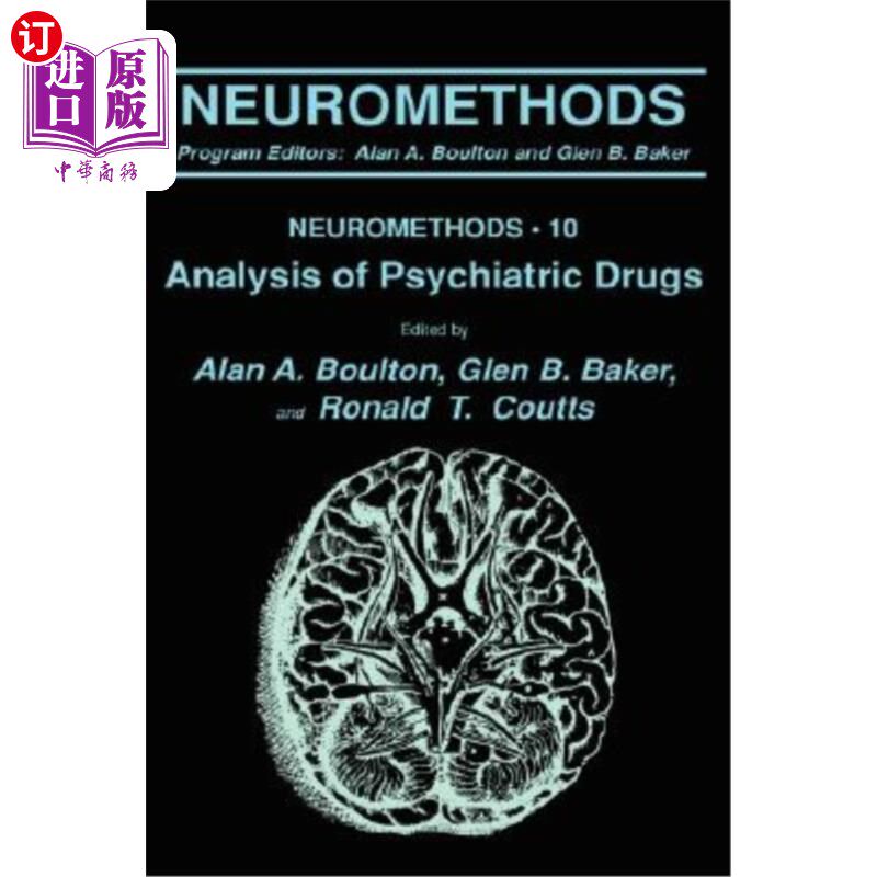 海外直订医药图书Analysis of Psychiatric Drugs 精神科药物分析