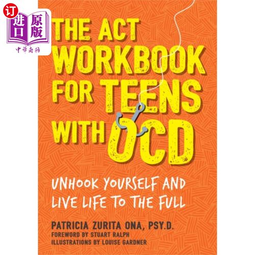 海外直订ACT Workbook for Teens with OCD ACT青少年强迫症练习册