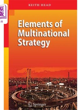海外直订Elements of Multinational Strategy 跨国战略要素