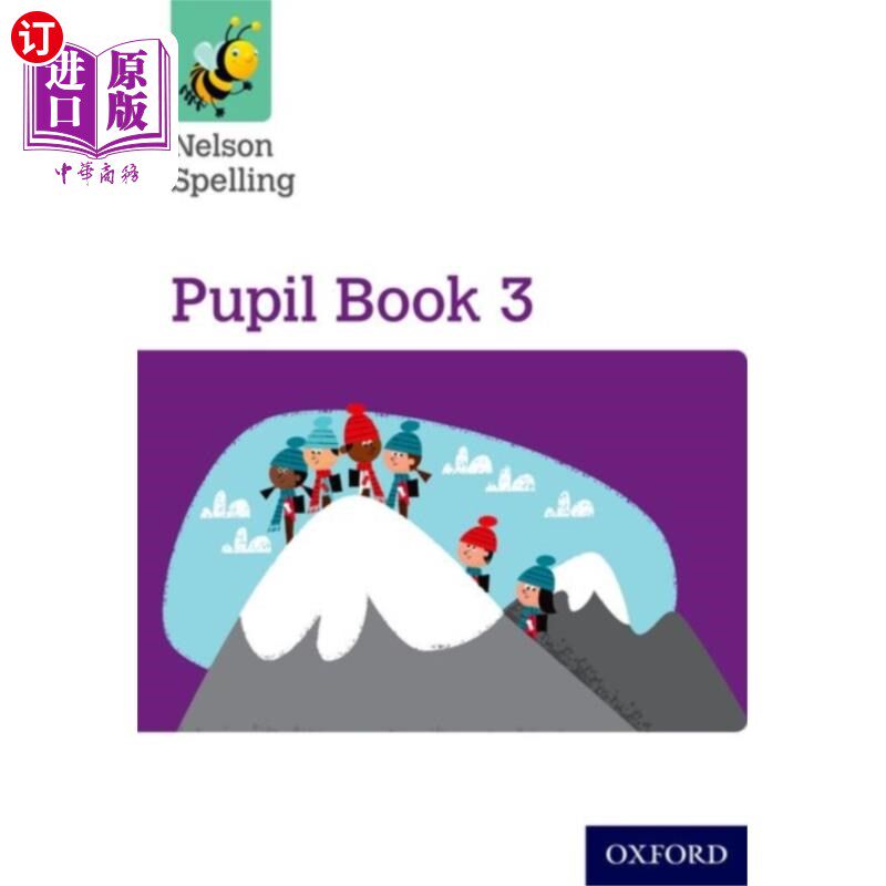 海外直订Nelson Spelling Pupil Book 3 Pack of 15 纳尔逊拼写小学生书3包15