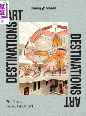 预售 Lonely Planet Art Destinations 进口艺术 孤独星球 艺术目的地【中商原版】