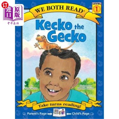 海外直订We Both Read-Kecko the Gecko (Pb) 我们都读过壁虎凯科（Pb）