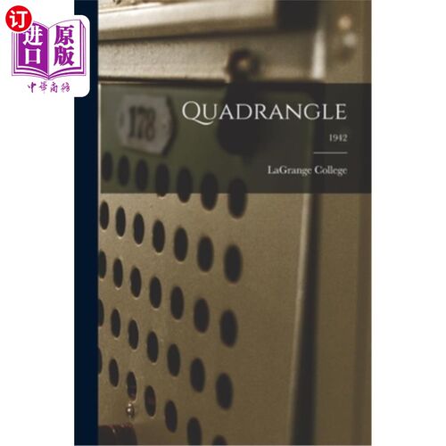 海外直订Quadrangle; 1942 四边形;1942